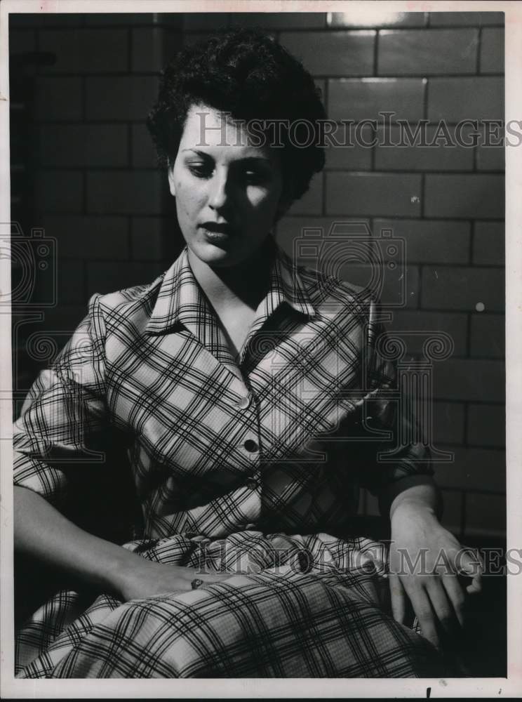 1960 Press Photo Murder suspect Margaret Sparacino in Houston - hcx52189- Historic Images