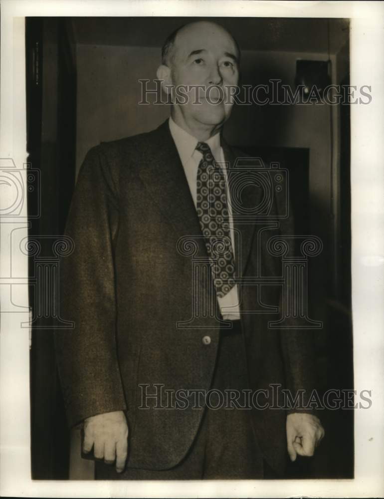 1939 Press Photo Dr. James Monroe Smith of Louisiana shown in Ontario- Historic Images