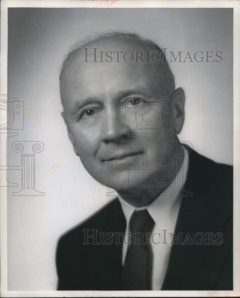 1958 Press Photo Theodore Swigart elected Texas Fund Incorporated Director.- Historic Images