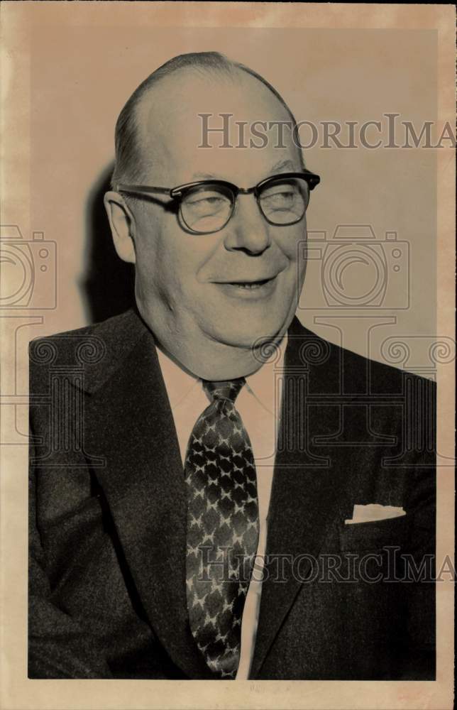 1958 Press Photo Karl Mundt, Republican Senator of South Dakota - hcx53522- Historic Images