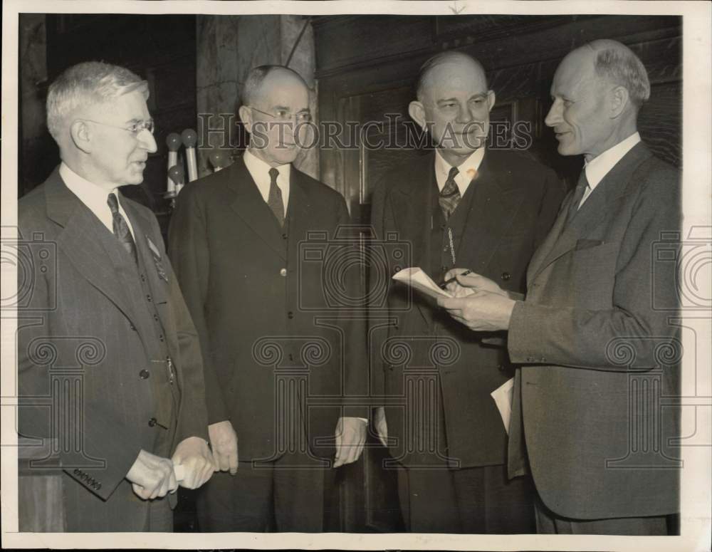 1939 Press Photo Land Grant University Heads Gather for Washington Conference- Historic Images