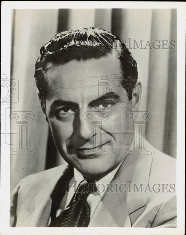 1949 Press Photo Ted Mack, Host of "Amateur Hour" - hcx53942- Historic Images