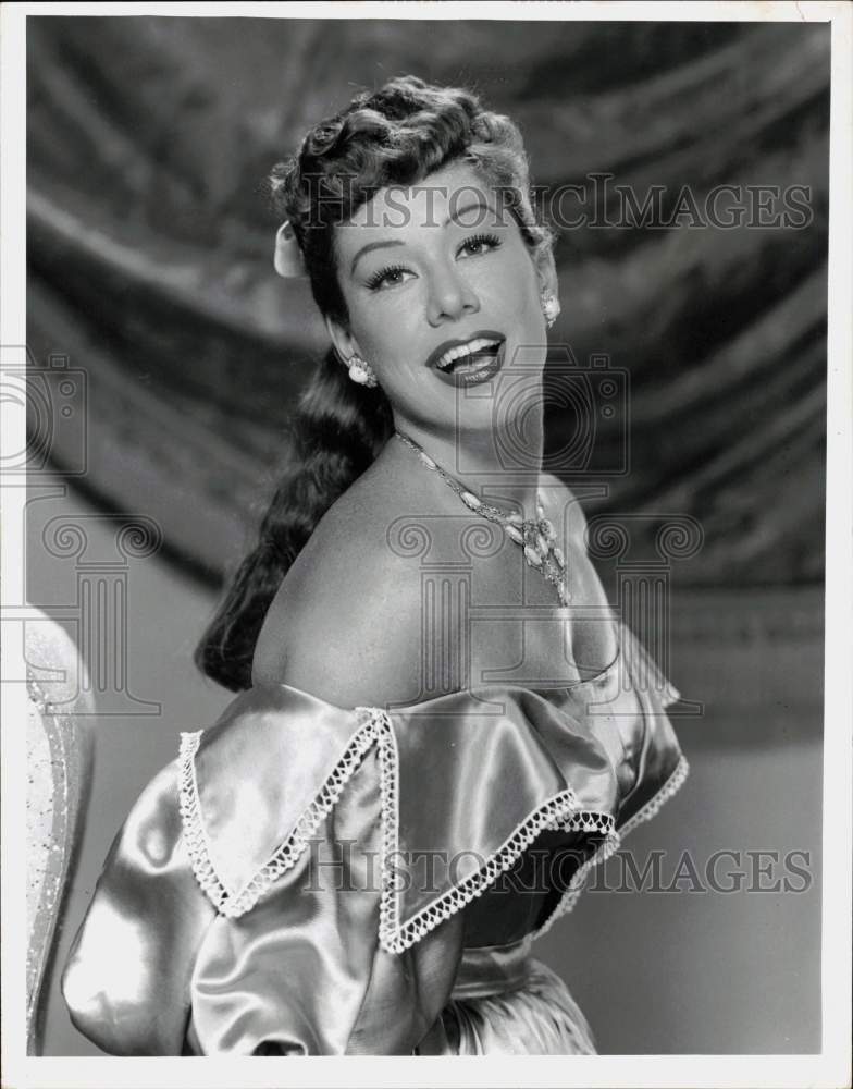 1956 Press Photo Publicity Shot of Singer Patrice Munsel - hcx54403- Historic Images