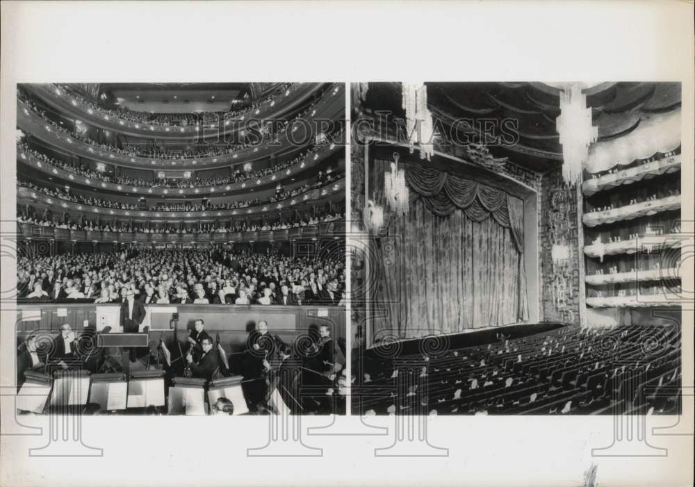 1965 Press Photo The famous Diamond Horseshoe at the Metropolitan Opera House- Historic Images