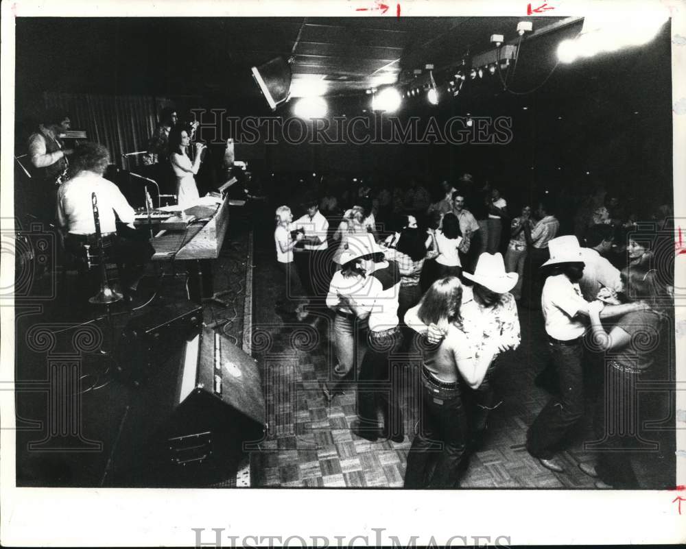 1978 Press Photo Couples dancing at C&amp;W Party at Steven&#39;s Hollywood Dance Studio- Historic Images