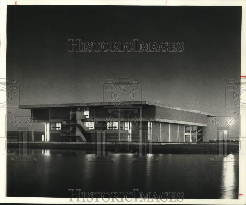 1970 Press Photo Learning Resources Center of College of Mainland, Texas City- Historic Images