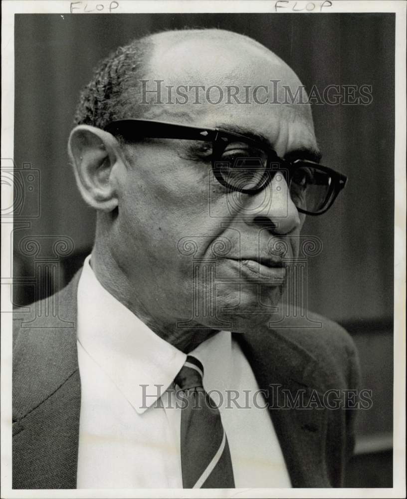 1972 Press Photo Lawyer Heman M. Sweatt - hpa30427- Historic Images