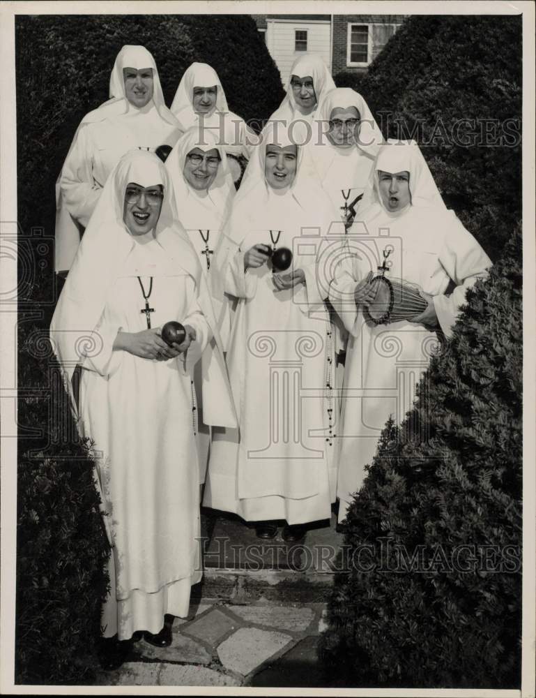 1965 Press Photo The White Sisters of Africa to Chant on &quot;The Ed Sullivan Show&quot;