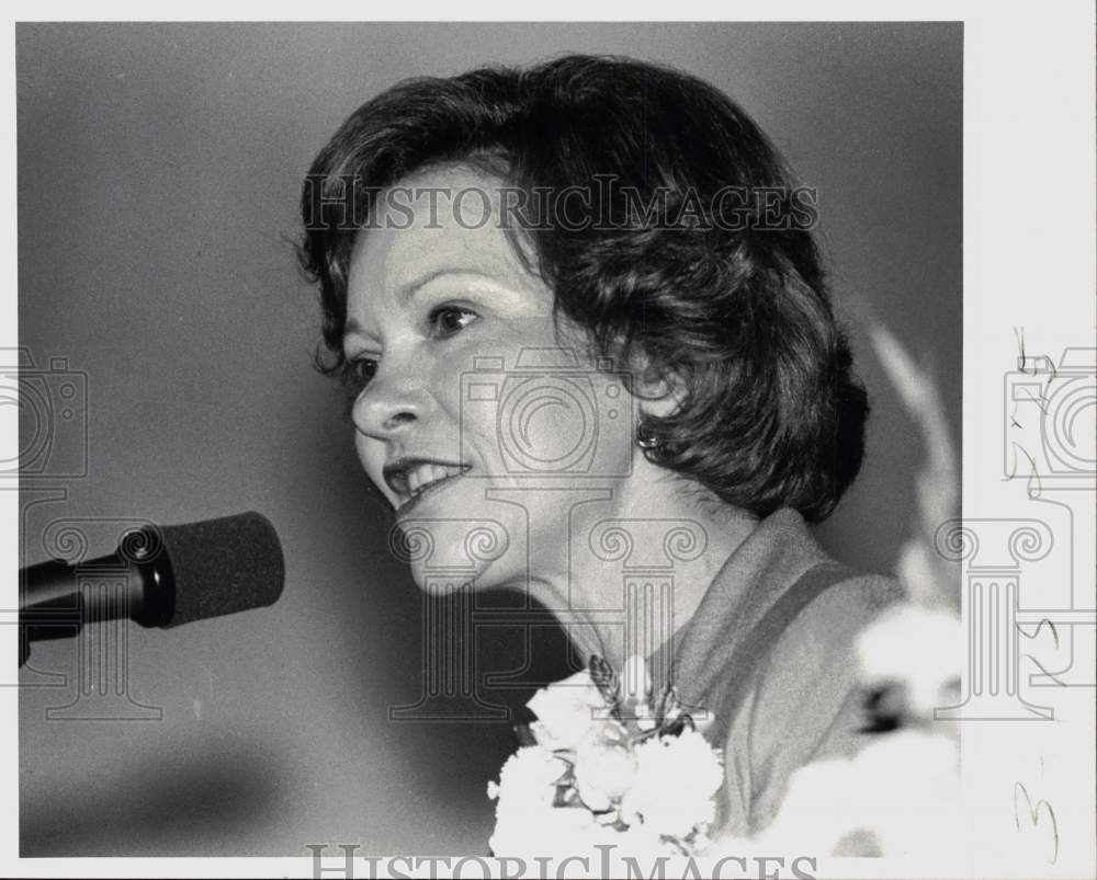 1980 Press Photo Rosalynn Carter - hpa38598- Historic Images