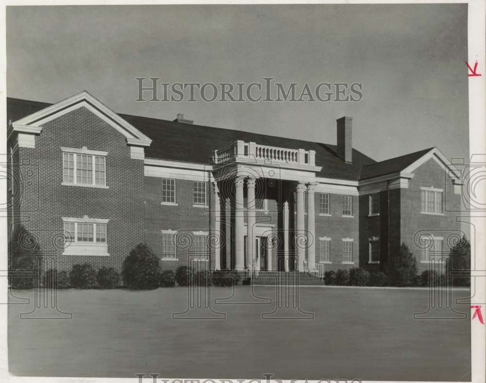 1961 Press Photo Fondren Memorial at Methodist Home, Waco, Texas - hpa48342- Historic Images