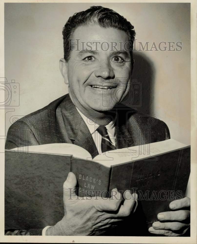 1962 Press Photo El Paso County, Texas, Judge Woodrow Wilson Bean - hpa51160