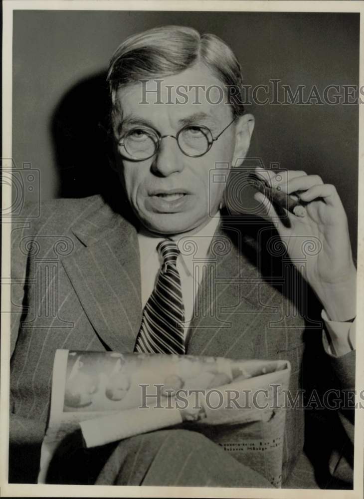 1949 Press Photo James B. Conant, Former President of Harvard University- Historic Images