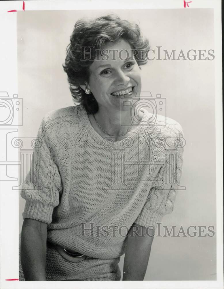 1986 Press Photo Judy Blume, Fiction Author - hpa51802- Historic Images