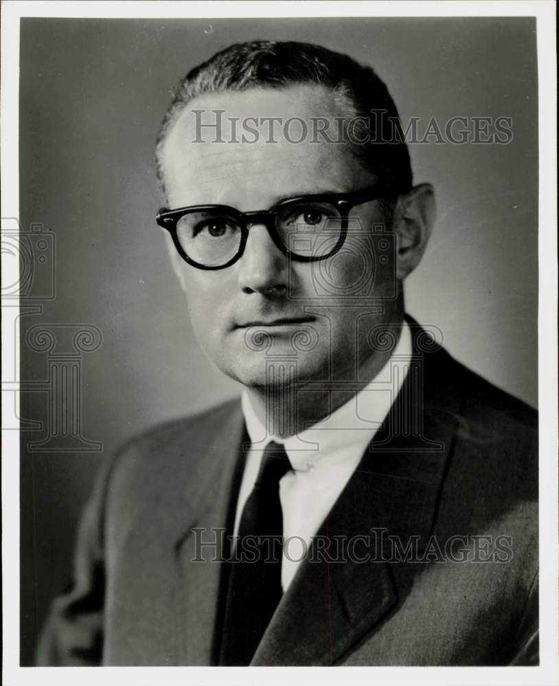 1962 Press Photo James Coonan, Mandrel Industries President and Board Chairman- Historic Images