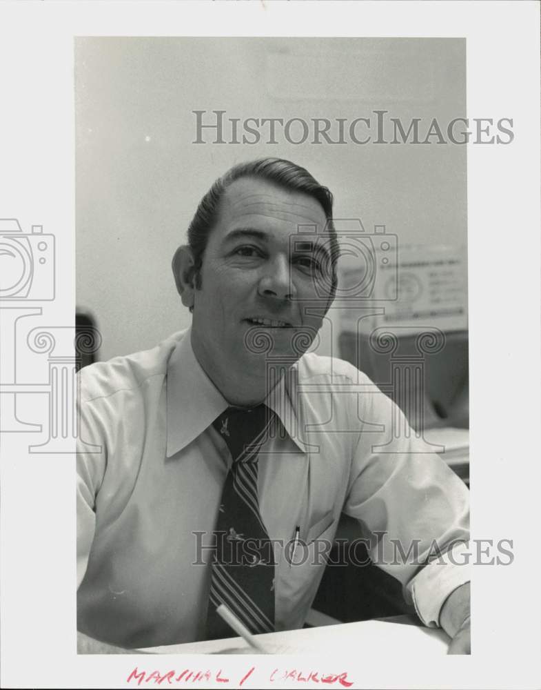 1961 Press Photo W.W. (Buddy) Walker, Chief Deputy of Montgomery County- Historic Images