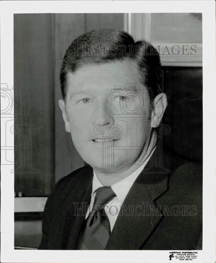 1972 Press Photo Donald Edens, Oasis Petro Energy Corporation vice president- Historic Images