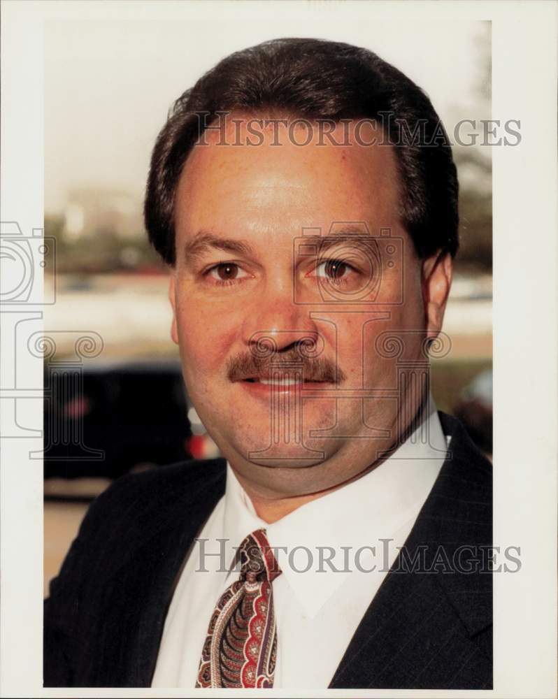 1991 Press Photo Richard Bischoff, partner in BSL Golf Corporation - hpa58411- Historic Images