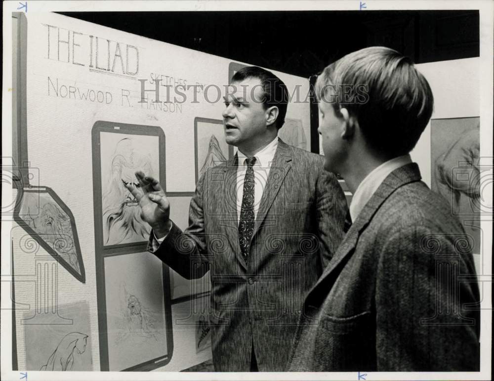 1965 Press Photo Norwood Hanson, Yale University professor. - hpa59158