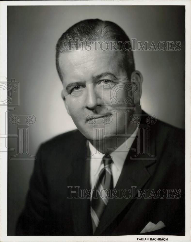 1968 Press Photo William Keefe, Panhandle Eastern Pipeline President.- Historic Images