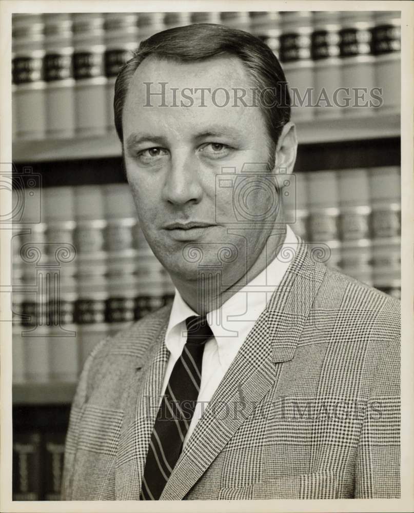 1968 Press Photo George Bolin, Texas Real Estate Commissioner. - hpa59686- Historic Images