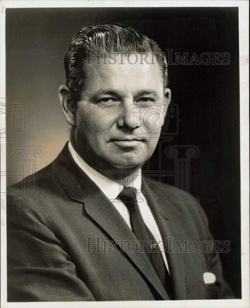 1961 Press Photo Bryan Guess, Texas Gulf Sulphur Potash Division Head of Sales.- Historic Images