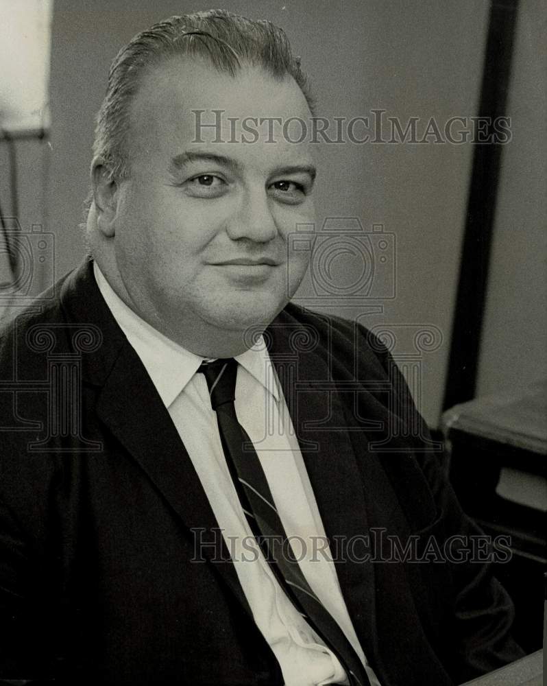 1968 Press Photo James Gough, first assistant U.S. attorney in Houston.- Historic Images