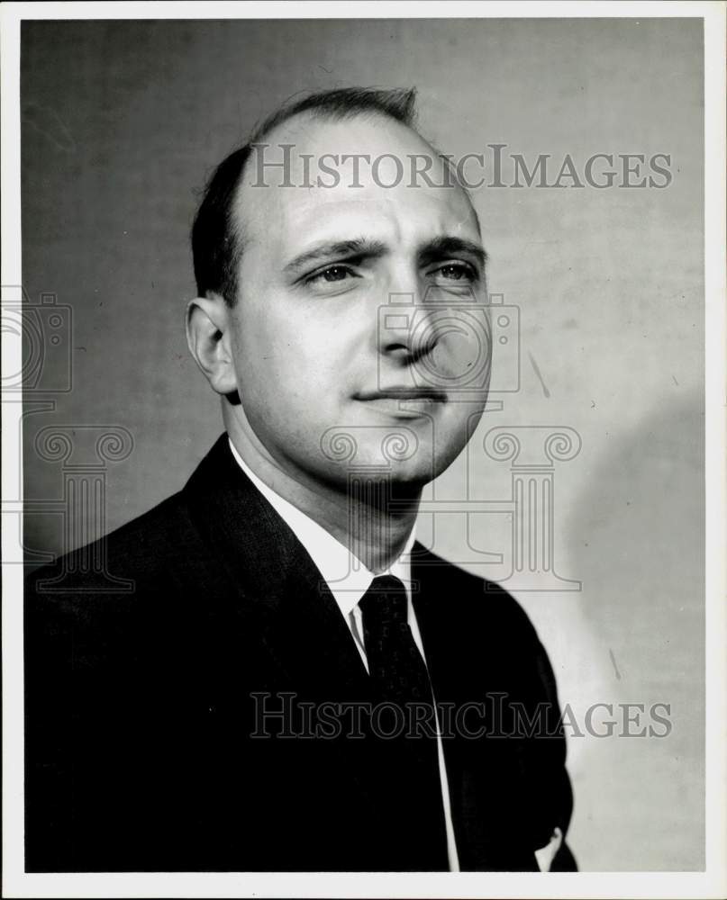 1964 Press Photo &quot;Houston Post&quot; Staffer T.L. Whorton - hpa62576- Historic Images