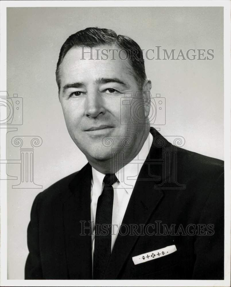 1962 Press Photo Texas Eastern Transmission superintendent Emmett Colvin- Historic Images