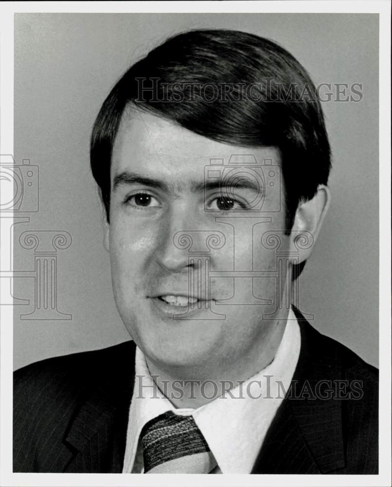 1974 Press Photo County Commissioner candidate Bob Comeaux - hpa62939- Historic Images