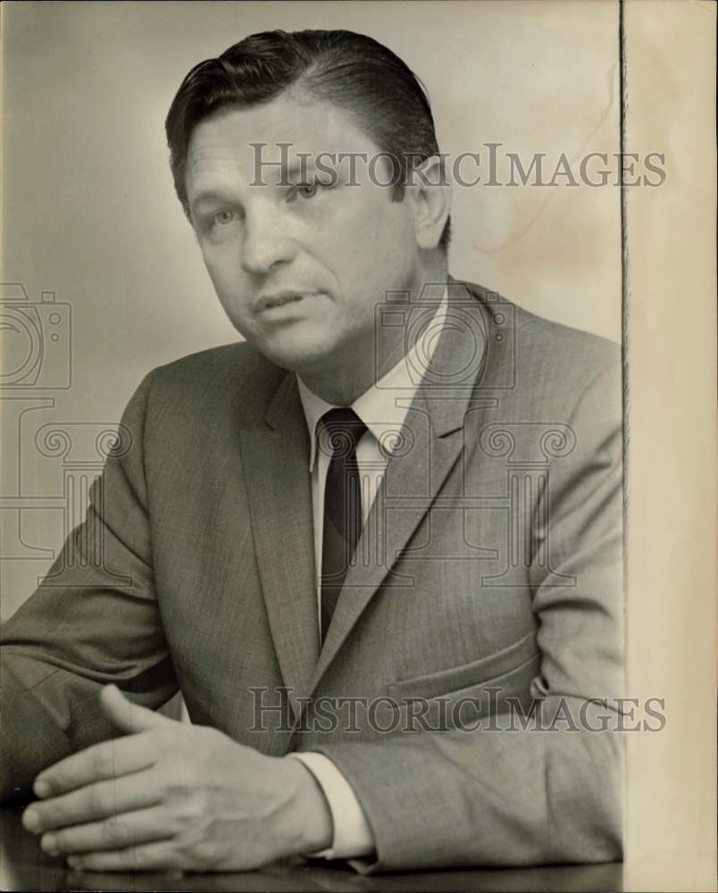 1968 Press Photo Don Yarborough, Texas gubernatorial candidate - hpa63232- Historic Images