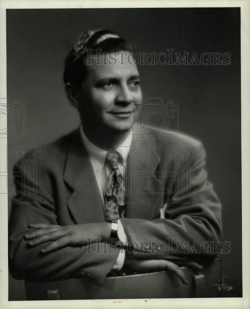 1956 Press Photo John Paul Goodwin, actor from Houston. - hpa63595- Historic Images