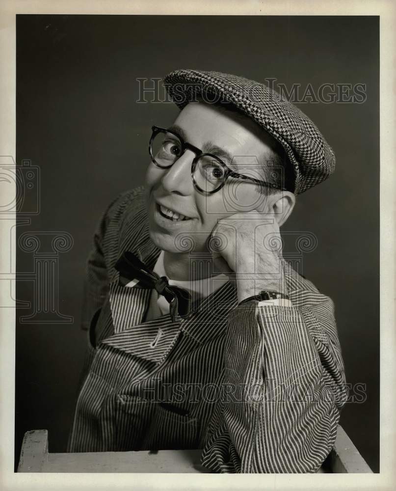 1956 Press Photo Arnold Stang, television actor. - hpa63679- Historic Images