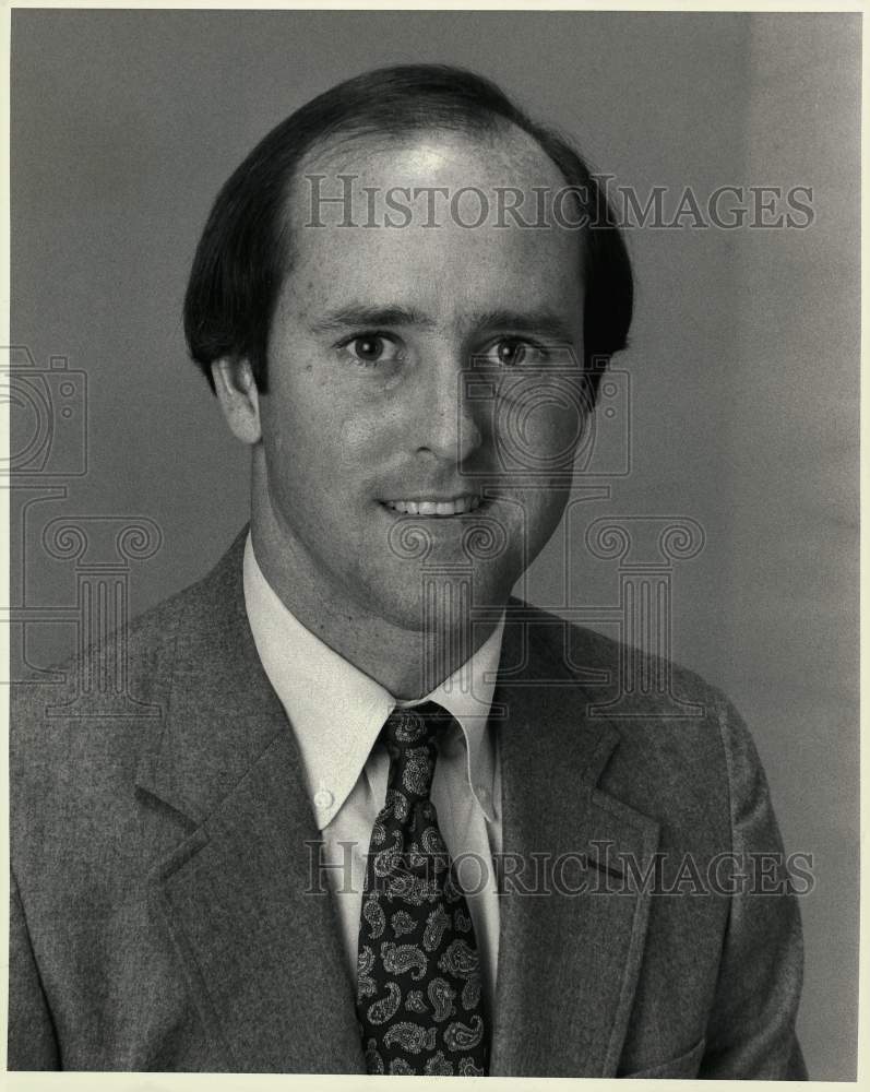 1984 Press Photo Wes Kirkham, Hank Dickerson and Company Realtors vice president- Historic Images