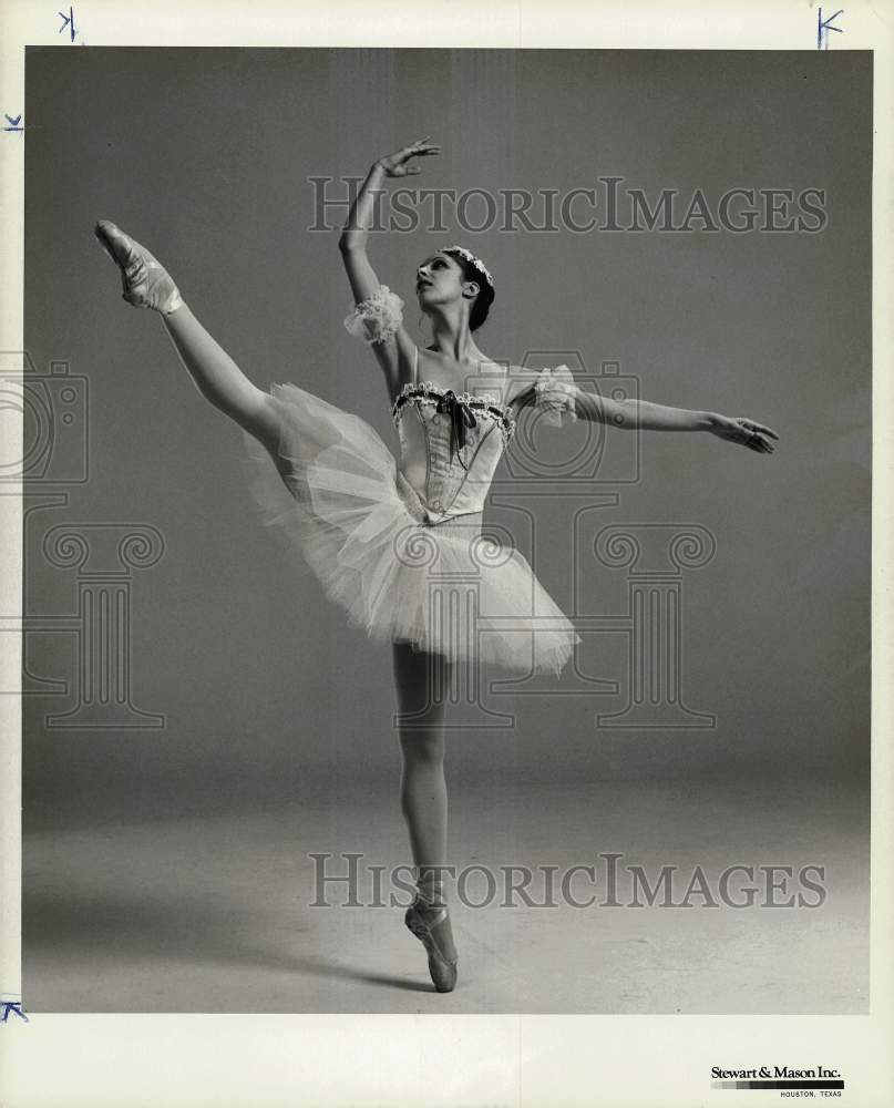 1971 Press Photo Houston Ballet Company dancer Gloria de Santo - hpa63848- Historic Images