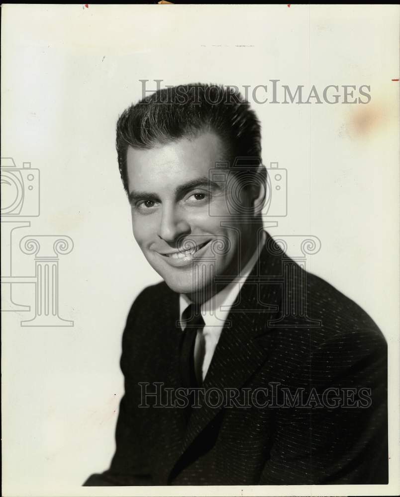 1958 Press Photo Johnny Desmond, singer/actor in &quot;The New Sally Show.&quot;- Historic Images