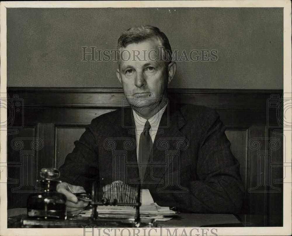 1937 Press Photo Chief Judge Joseph Hutcheson of 5th Circuit Court of Appeals- Historic Images