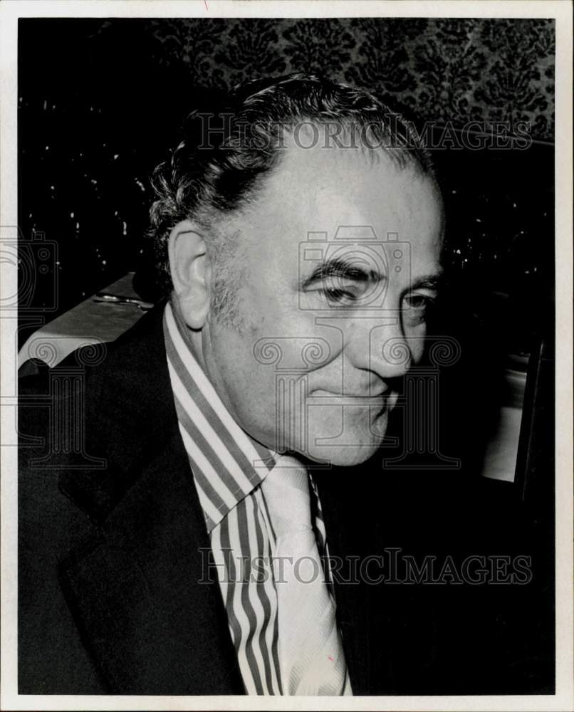 1973 Press Photo Louis L'Amour, writer - hpa65205- Historic Images