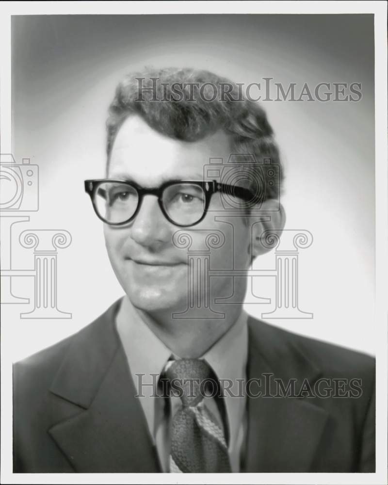 Press Photo Texas House of Representatives Candidate Elmer Zoch of Houston- Historic Images