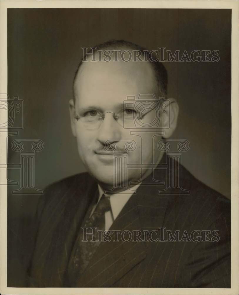 1948 Press Photo Dr. J.L. Zwingle, former USO Chief - hpa65769- Historic Images