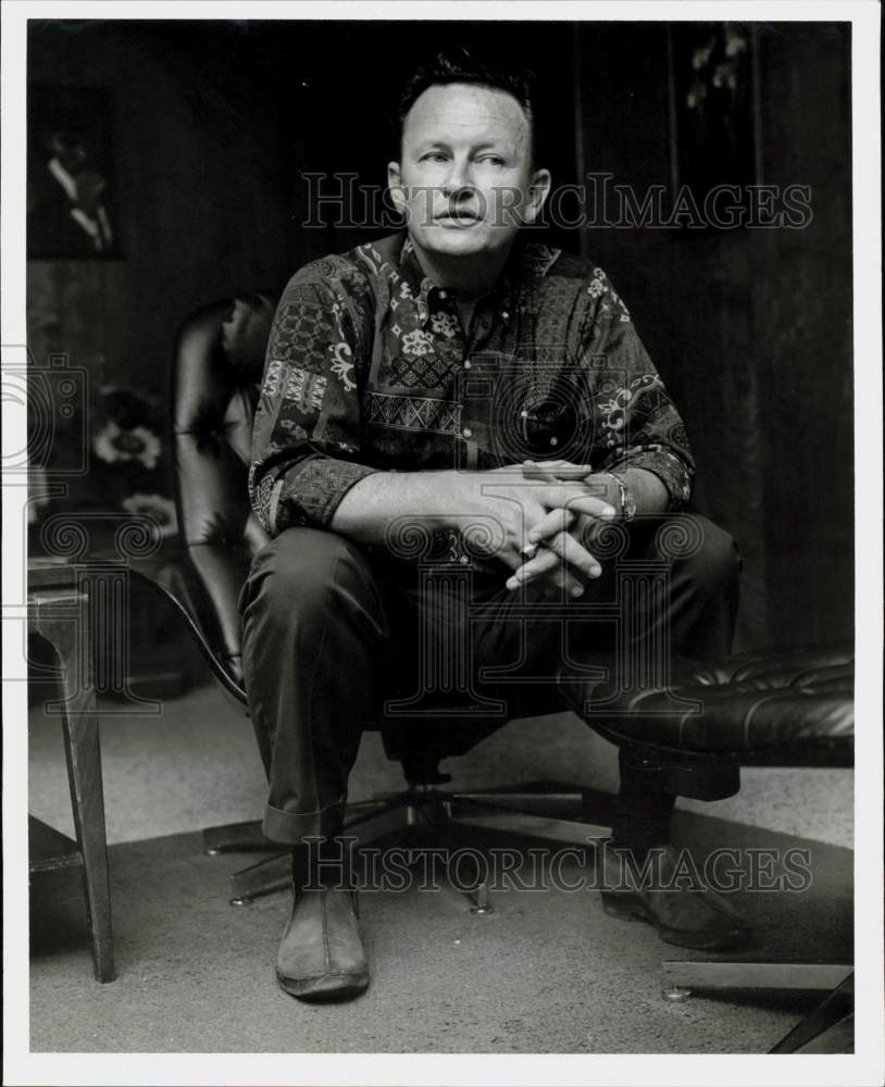 1966 Press Photo Senate Candidate Don Garrison, Texas - hpa66574- Historic Images