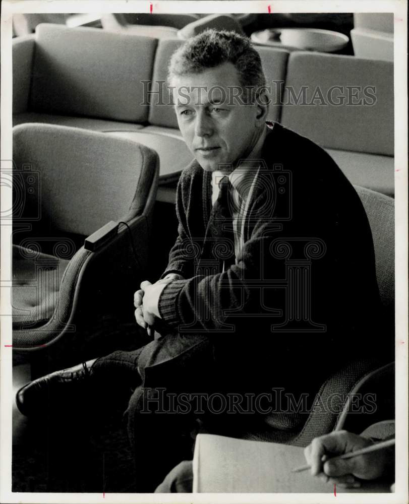 1970 Press Photo Actor John Maurstad - hpa67301- Historic Images