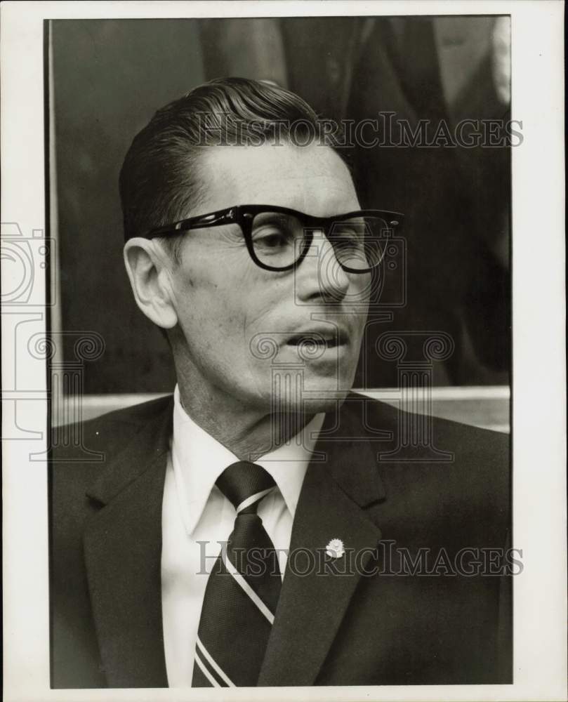 Press Photo Dallas Lawyer Manuel DeBusk - hpa67372- Historic Images