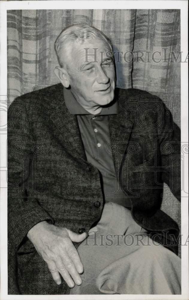 1956 Press Photo President Robert Garner of International Finance Corporation- Historic Images