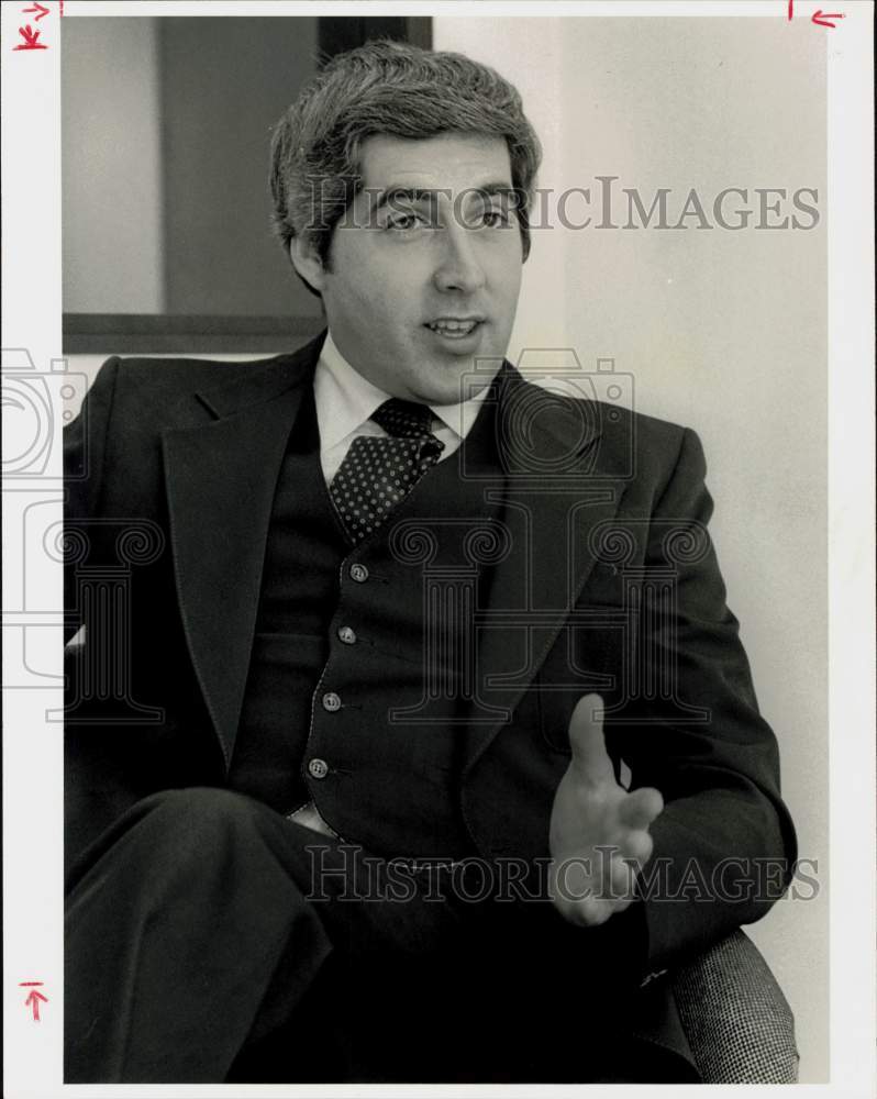 1984 Press Photo David Mason, minister at Memorial Drive Presbyterian Church- Historic Images