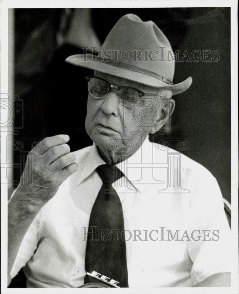 1974 Press Photo Earlie Elliott, Houston Doctor who prescribed illegal drugs- Historic Images