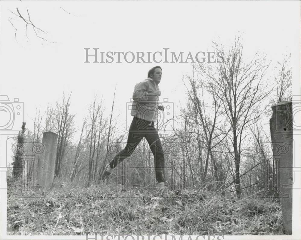 1970 Press Photo Joe McGinniss, author of &quot;The Selling of the President,&quot; NJ- Historic Images