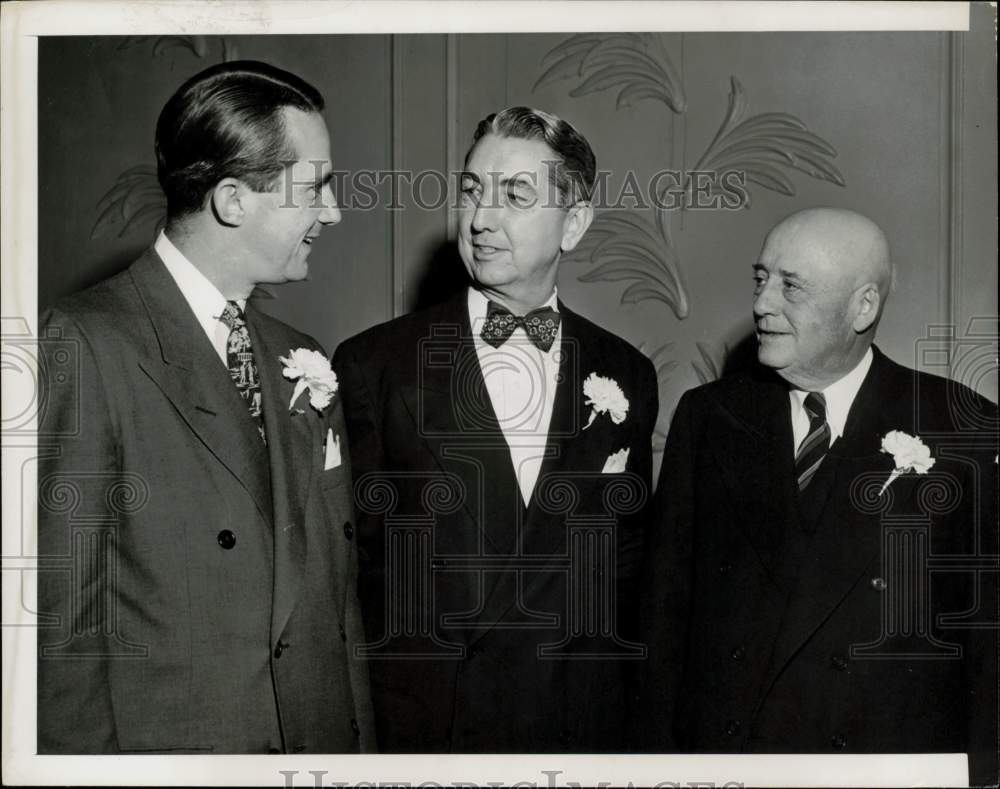 1949 Press Photo Supreme Court Justice Tom Clark honored at dinner, Texas- Historic Images