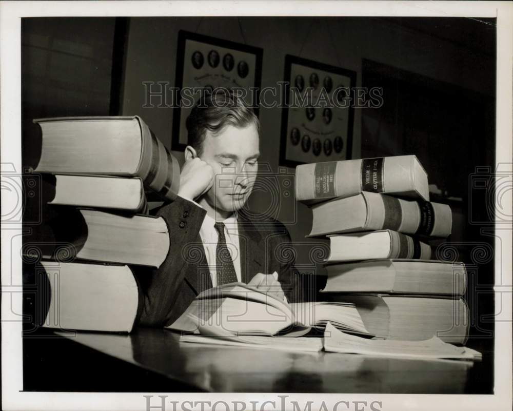 1951 Press Photo Christian A. Herter Jr., Massachusetts State Representative, MA- Historic Images