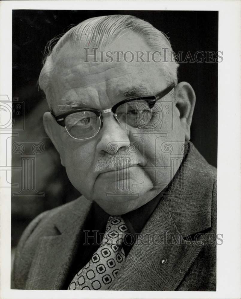 1977 Press Photo John McIntyre, Superintendent, Star of Hope Mission, Texas- Historic Images