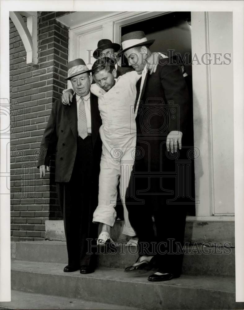 1955 Press Photo Melvin Maddox, charged in attack on Mrs. Fred Edwards, Texas- Historic Images